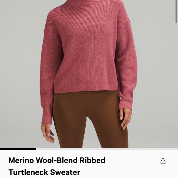 Lululemon Merino Wool sweater - Picture 2 of 2